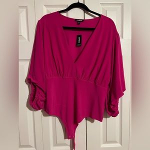 XL Express Pink Body Suit